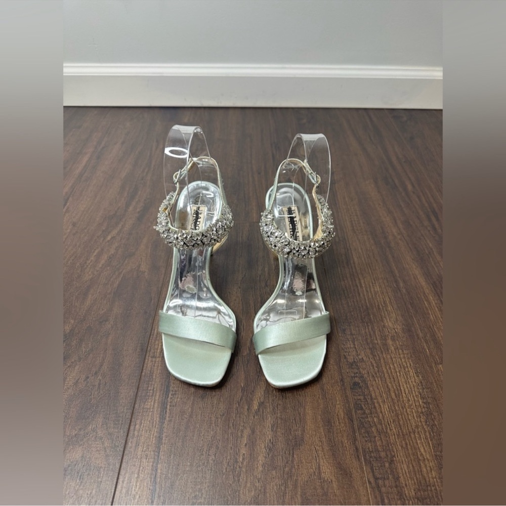 Badgley Mischka Lilly Mint Heels